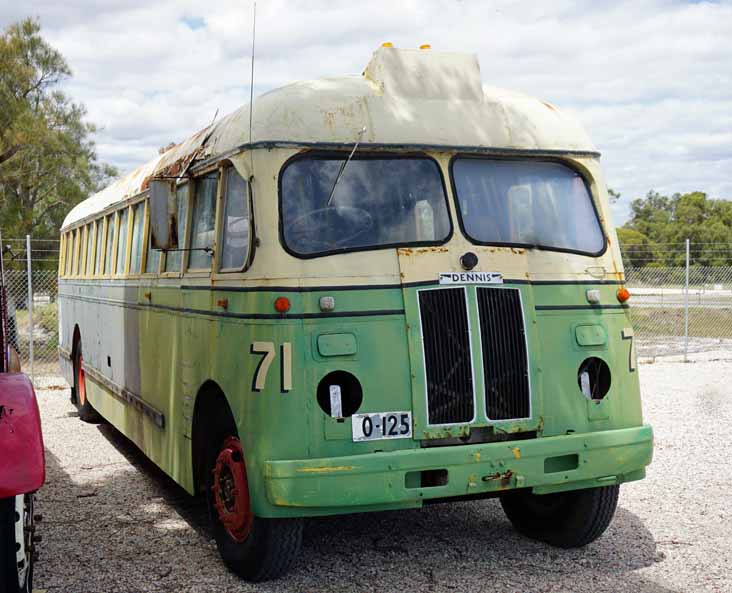 WA Government Tramways Dennis Lancet IV J7 Hope 71